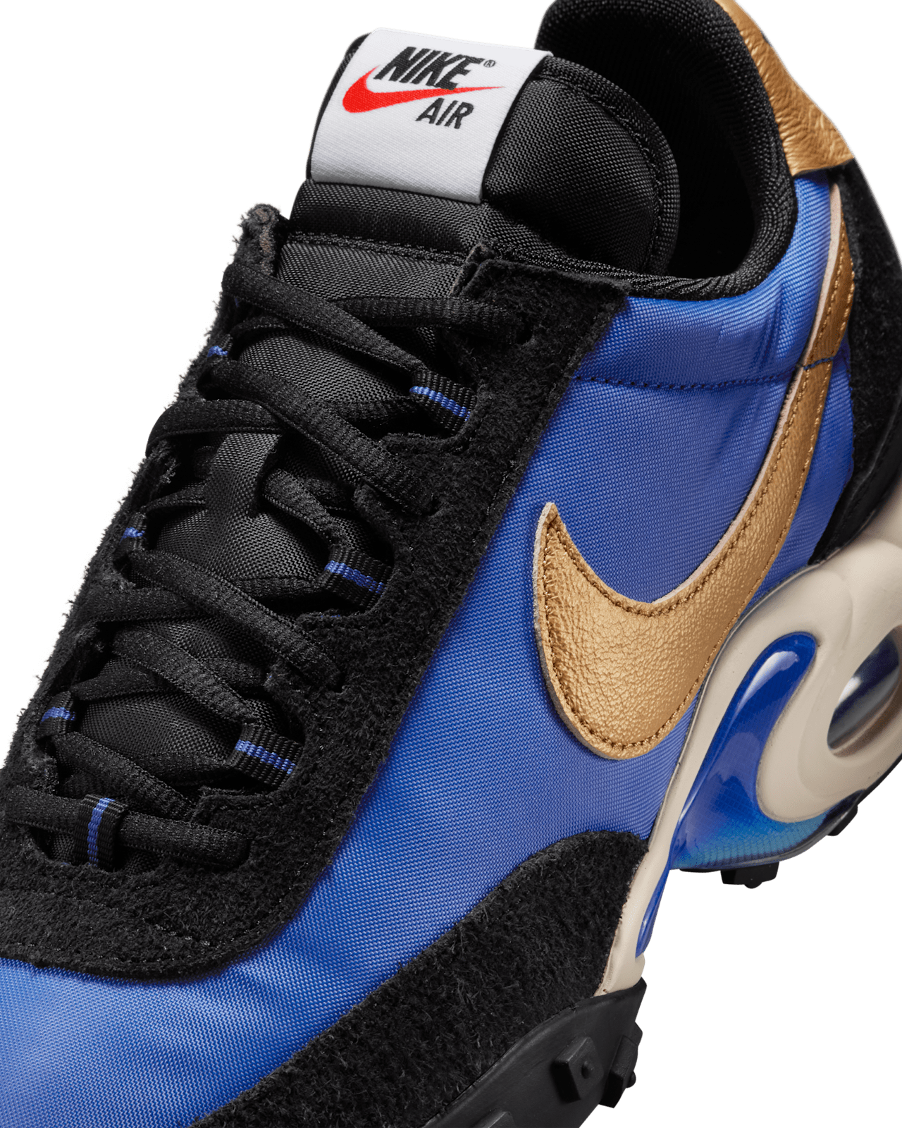 NIKE公式】エア マックス ワッフル 'Black and Hyper Blue NIKE公式】エア マックス ワッフル 'Black and Hyper Blue